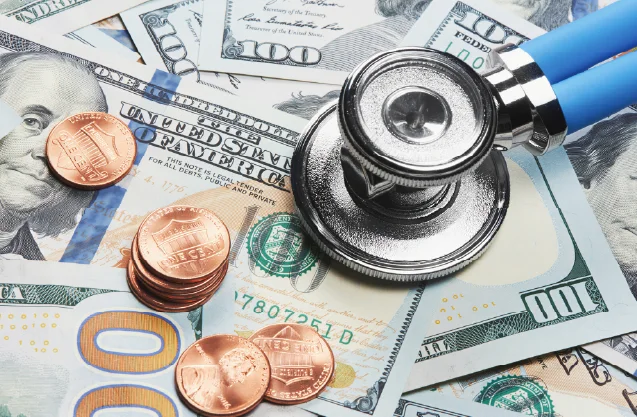 Healthcare administrator analyzing Medicare reimbursement policy