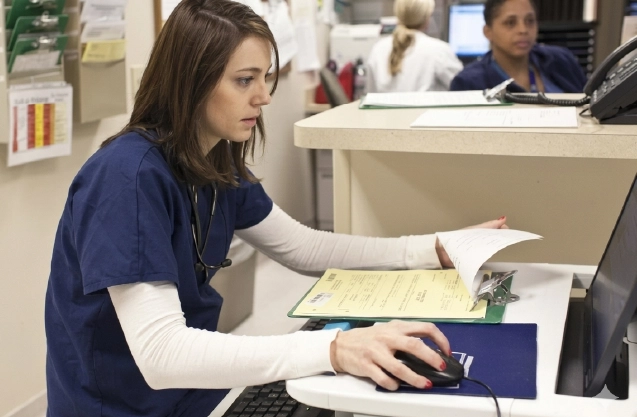 Analyst investigating medical billing discrepancies
