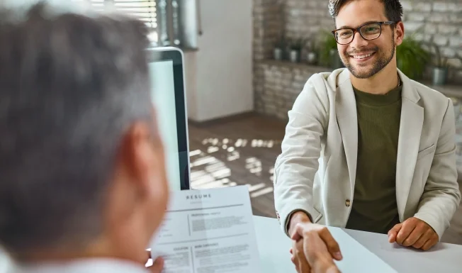 Professional medical billing interview session