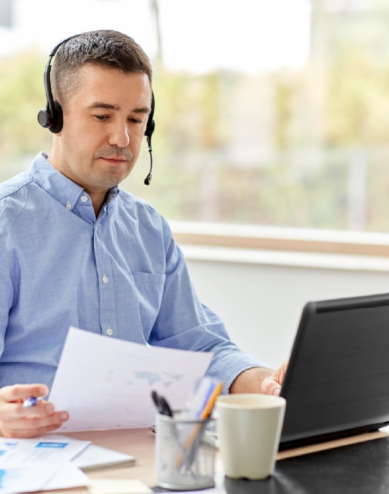 Dedicated billing support representative