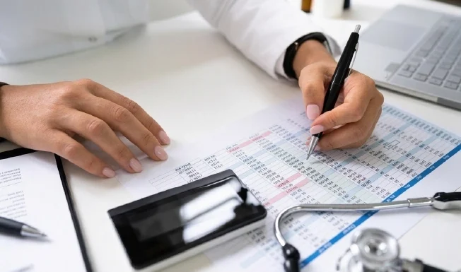 Healthcare billing audit process