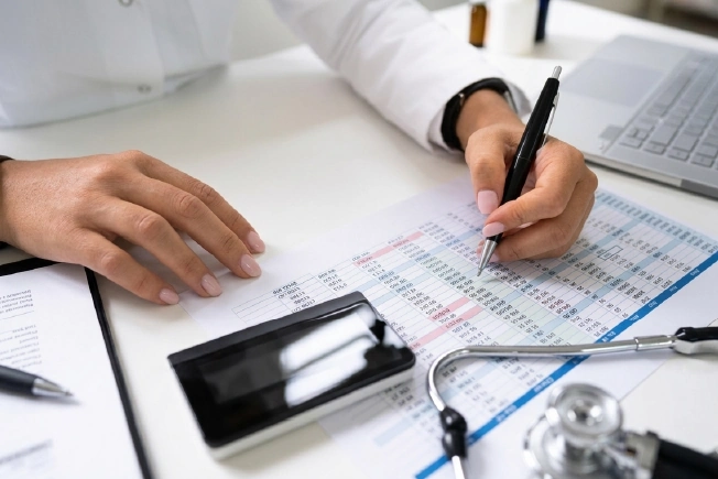 Healthcare billing audit process
